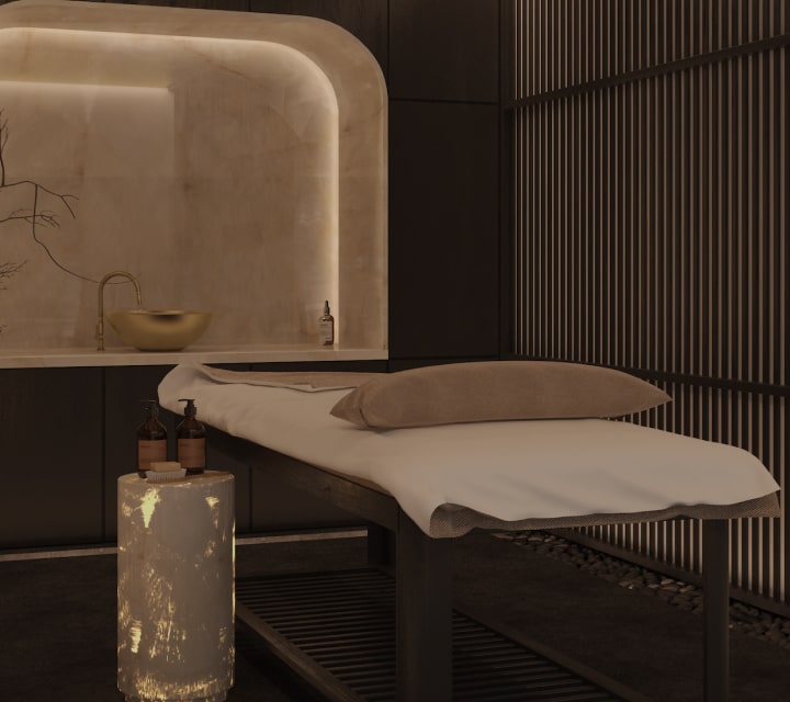 RELAX IN THE SPA AND HAVE A MASSAGE